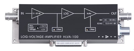 HLVA-100對數的（de）帶寬電壓放大器